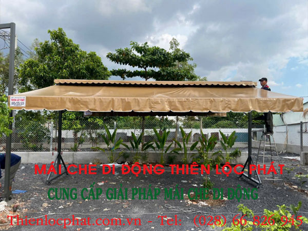 giá các loại mái che di động