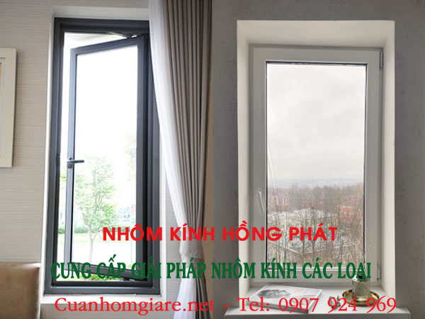 giá cửa nhôm phòng ngủ giá rẻ