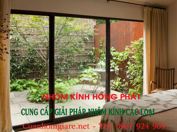 quy trình thi công & báo giá cửa nhôm phòng ngủ giá rẻ