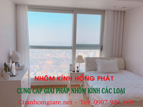 giá cửa nhôm phòng ngủ giá rẻ